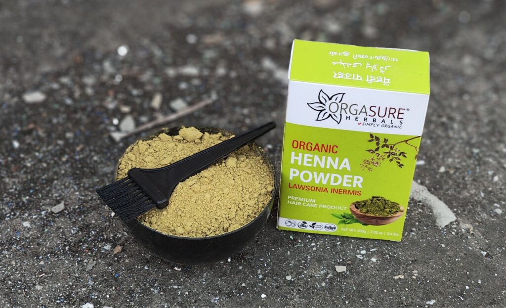 henna powder orgasure